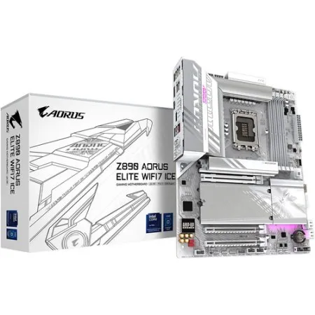 Gigabyte Z890 Aorus Elite WiFi7 Ice LGA1851 DDR5 ATX Motherboard