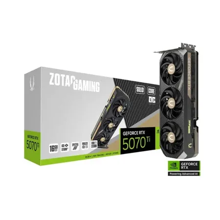 Zotac Gaming RTX 5070 Ti Solid SFF OC 16GB GDDR7 Graphics Card (ZT-B50710J3-10P)