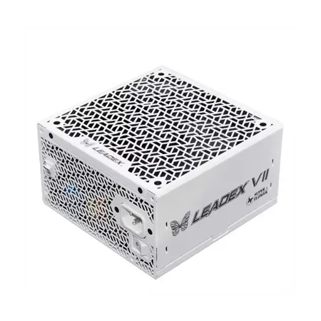Super Flower Leadex VII XP 1000W 80+ Platinum, Cybenetics Platinum, Full Modular, ATX 3.1, W/12V-2 * 6 Cable (2x8pin – 16pin Native Cables), Power Supply, FDB Fan, SF-1000F14XP, White