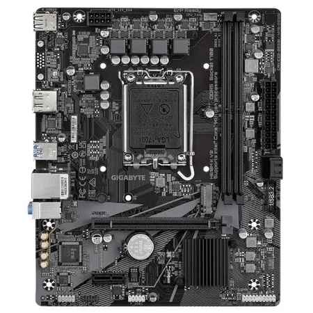 Gigabyte H610M K V2 Intel H610 LGA1700 DDR5 Micro-ATX Motherboard