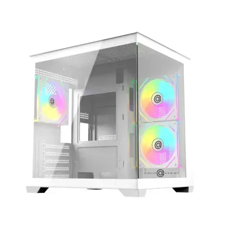 Circle Lucid Micro M3 M-ATX Mid-Tower Gaming Cabinet (Black)
