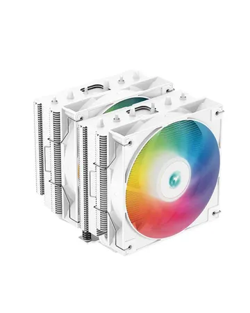 Deepcool AG620 ARGB Dual Tower 2x120mm Fan White CPU Air Cooler CPU Fan-white