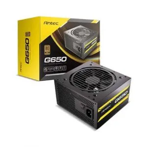 Antec G650 650 Watt 80 Plus Gold Power Supply (G650-GB)