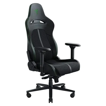 RAZER ENKI - BLACK - GAMING CHAIR FOR ALL-DAY GAMING COMFORT - NASA + AP PACKAGING