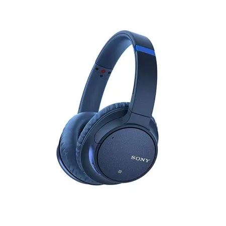 SONY WH-CH700N Active noise cancellation enabled Bluetooth Headset (Blue, On the Ear)