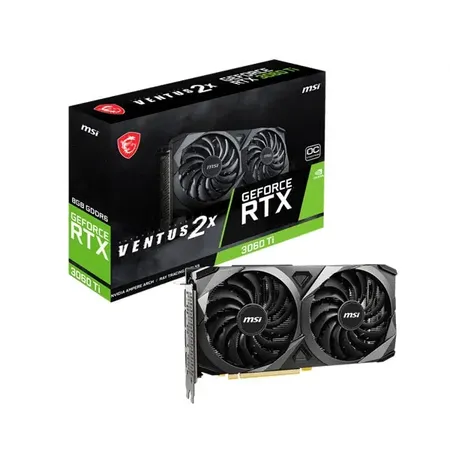 MSI GeForce RTX 3060 Ti Ventus 2X OC V1 LHR 8GB Nvidia Graphic Card