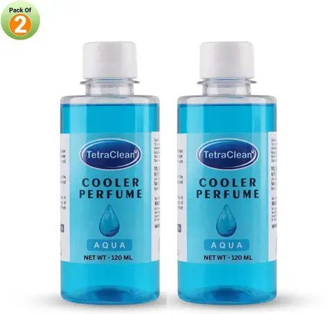 TetraClean Cooler Perfume Liquid I Water Cooler Perfume I Room Freshener I Air Cooler scent Refill Cooler Perfume Aqua 120ml