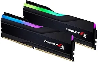 G.SKILL Trident Z5 RGB (Intel XMP) 32GB (2x16GB) DDR5 6000 Mhz CL36-36-36-96 1.35V Desktop Memory RAM - F5-6000J3636F16GX2-TZ5RW