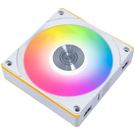 Lian Li 12CL1W3W UNI Fan CL Wireless 120 Triple Pack – 2.4 GHz Wireless Signal RGB & PWM PC Case Fans Control – White