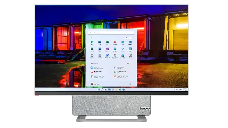 LENOVO YOGA AIO 7 27 4K UHD TOUCHSCREEN ALL-IN-ONE DESKTOP (AMD RYZEN 7 5800H/16GB/1TB SSD/WINDOWS 11/ HOME 64/OFFICE 2021/AMD RADEON RX6600M 8GB GDDR6), GREY
