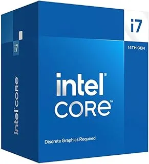 Intel Core i7-14700F Desktop Processor PGA LGA1700 20 Cores (8 P-Cores + 12 E-Cores) Up to 5.4 Ghz