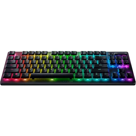 Razer DeathStalker V2 Pro Tenkeyless Wireless Gaming Keyboard Low Profile Linear Optical Red Switches (White) (RZ03-04373500-R3M1)
