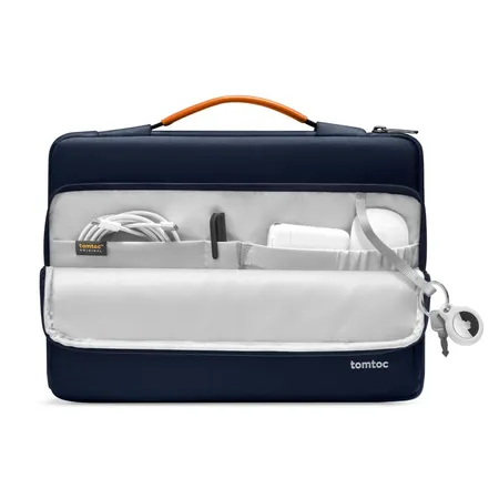 TOMTOC DEFENDER-A14 LAPTOP BRIEFCASE 13.5-14 INCH-GRAY