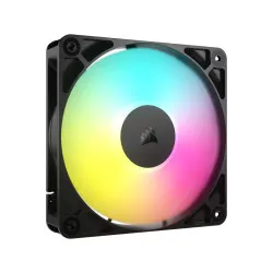 Corsair RS120-R ARGB 120mm PWM Reverse Cabinet Fan (Triple Pack) – Black