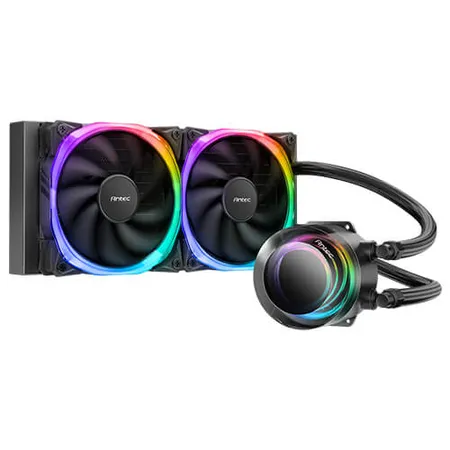 ANTEC VORTEX 240 LUM ARGB 240MM CPU LIQUID COOLER (BLACK)