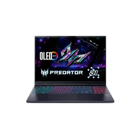 Acer Predator Helios Neo 16S AI Ultra 7 processor 255HX 16 GB DDR5 6400MHz Memory 1024GB PCIe NVMe SED SSD RTX 5060 8G-GDDR7 (4C*512*8*4) 28Gbps 16" OLED 240Hz DCI-P3 100% DDS W11 Abyssal Black
