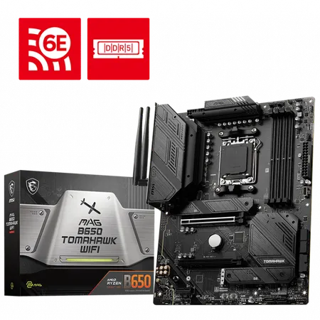 MSI MAG B650 Tomahawk WiFi Motherboard...