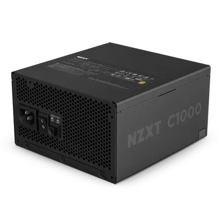 NZXT C1000 1000 Watt 80 Plus Gold ATX 3.1 Power Supply Matte Black (PA-0G2BB-UK)