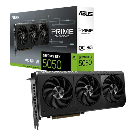 ASUS PRIME RTX 5050 8GB GDDR6 OC EDITION GRAPHICS CARD
