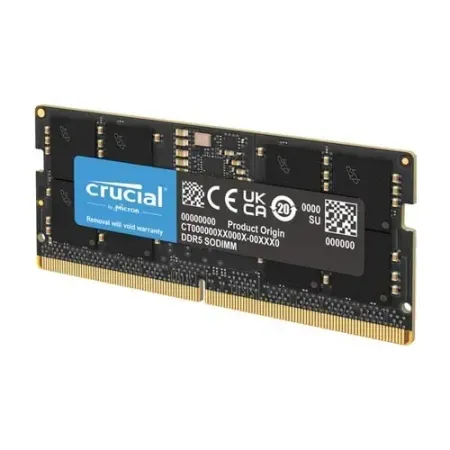 CRUCIAL 32GB DDR5-5600 SODIMM CL46 (16GBIT) RAM (CT32G56C46S5)