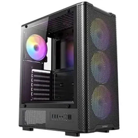 Antec VX310 ARGB ATX Mid Tower Gaming Cabinet (Black)