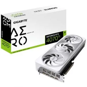 GIGABYTE GeForce RTX 4070 Ti AERO OC V2 12GB Nvidia Graphic Card (White)