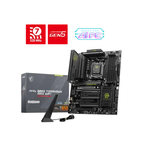 MSI MAG B850 Tomahawk Max Wifi Motherboard
