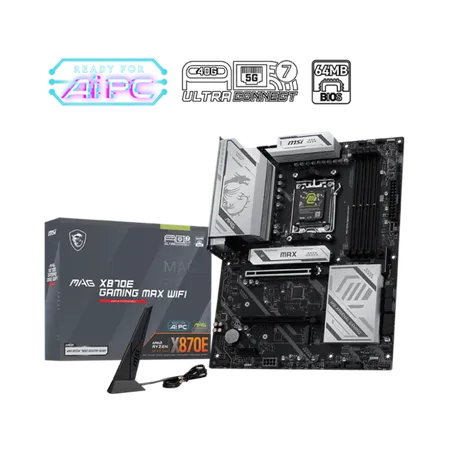MSI MAG X870E Gaming Max Wifi7 DDR5 AMD Motherboard