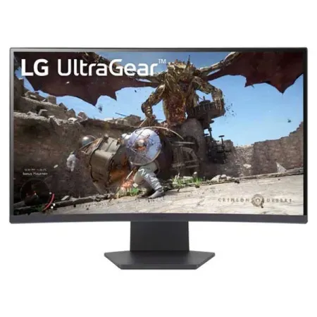 LG UltraGear 32GS60QC 32" 180Hz 1440p QHD HDR10 VA Panel 1ms Curved Gaming Monitor