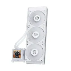 LIAN LI HYDROSHIFT LCD 360S LIQUID COOLER WITH HEATSINK- WHITE (G89.GHSLCD36SW.IN)