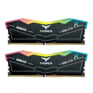 TeamGroup T-Force Delta RGB 32GB (16GBx2) DDR5 7200MHz Desktop RAM (Black) FF3D532G7200HC34ADC01