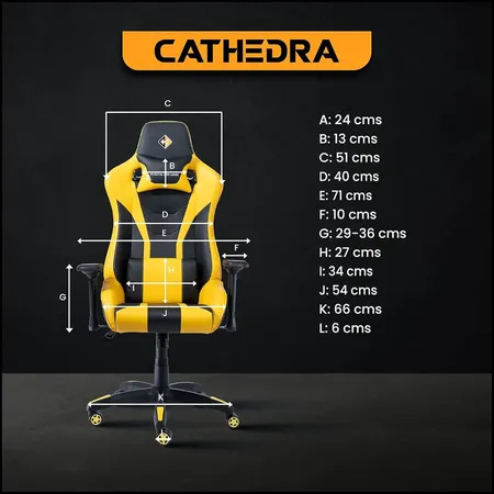 COSMIC BYTE CB-GC-03 Cathedra Gaming Chair