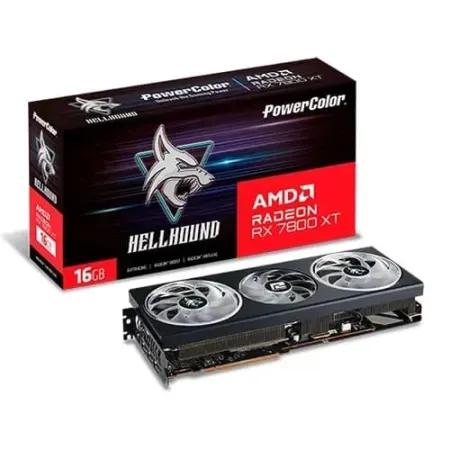 POWERCOLOR Radeon RX 7800 XT Hellhound OC 16GB AMD Graphic Card