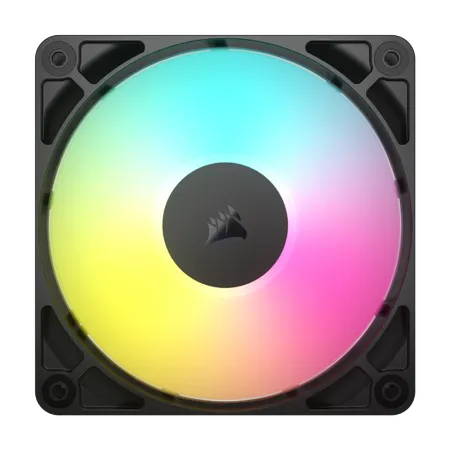 Corsair RS120-R ARGB 120mm PWM Reverse Cabinet Fan (Triple Pack) – Black