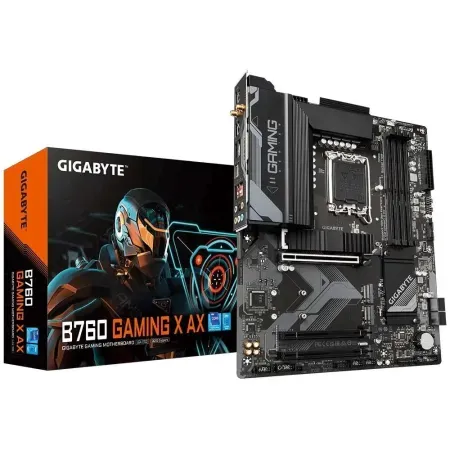 Gigabyte B760 Gaming X Ax Wifi Lga1700 Atx Motherboard (GA-B760-GAMING-X-AX-D5)