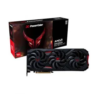 PowerColor Red Devil AMD Radeon RX 9070 XT 16GB GDDR6 Graphics Card 900W (RX9070XT-16G-E-OC)