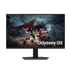 Samsung Odyssey G5 27DG502 27 Inch 2K QHD 180Hz IPS Panel 99% SRGB 1MS AMD Freesync Gaming Monitor