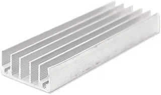 Electronic Spices 10cm X 3.3cm Aluminium Heatsink Pack of 2pcs