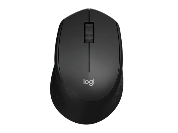 LOGITECH M331 Silent Plus Wireless Ergonomic Gaming Mouse ( 910-004914 ) ( 1000DPI / 3 Macro Button ) ( Black )