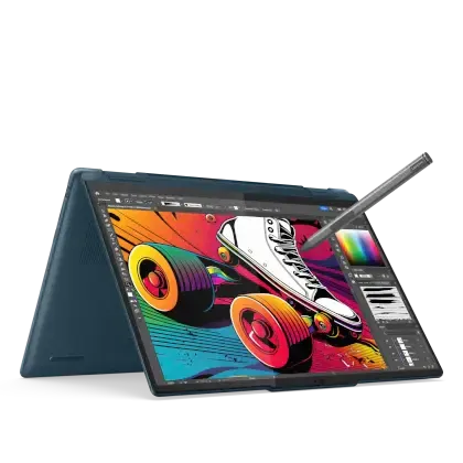 Lenovo Yoga 7i 2-in-1 Intel Core Ultra 5 125H, 16GB, 1TB SSD, Integrated Intel Arc Graphics, 14 Inch WUXGA, Win 11 Home, MS Office 2024, Tidal Teal, 83DJ00FVIN