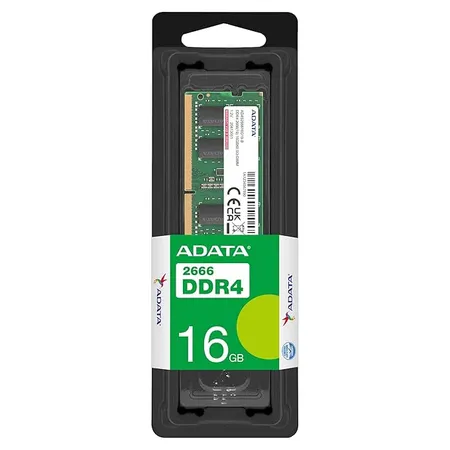 ADATA 16GB 2666MHZ DDR4 SO-DIMM LAPTOP RAM (AD4S266616G19-SGN)