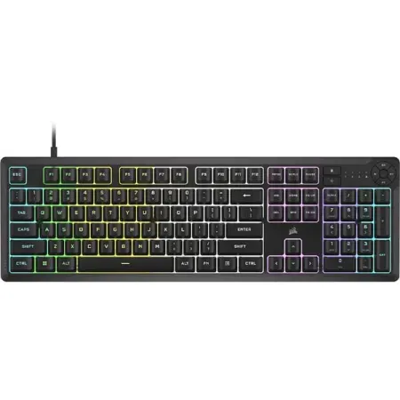 CORSAIR K55 CORE RGB Membrane Wired Gaming Keyboard (Black)