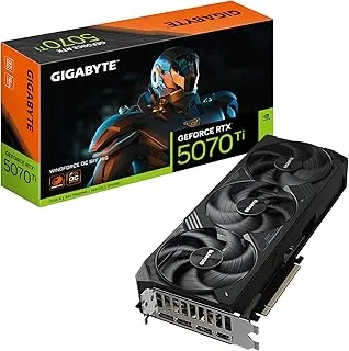 GIGABYTE GV-N507TWF3OC-16GD | GeForce RTX 5070 Ti WINDFORCE 3X OC 16GB GDDR6X Graphics Card