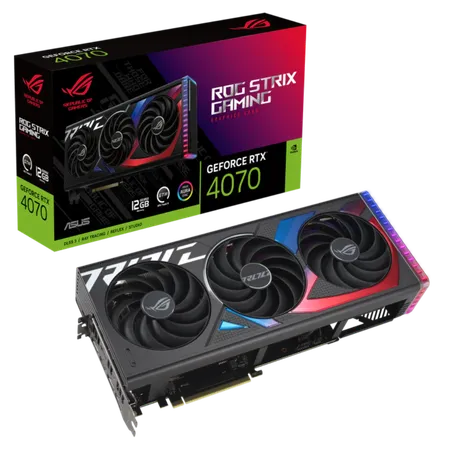 Asus ROG Strix Geforce RTX 4070 12GB NVIDIA Gaming Graphics Card