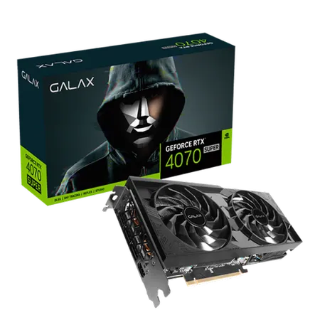 GALAX GeForce RTX 4070 Super (1-Click OC) 2X 12GB Nvidia Graphic Card