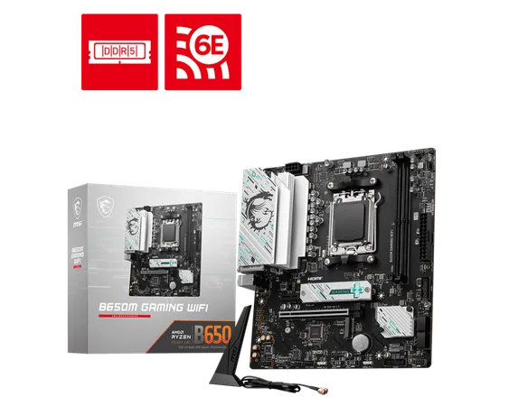 GIGABYTE B650M Gaming WIFI6E DDR5 AMD Motherboard