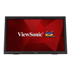 ViewSonic TD2423 60.45Cm (23.8") FHD Touch Monitor 1080, IR10-Point Touch, 7H Hardness, 75Hz, Dual Speakers, Finger|Glove|Stylus Compatible, USB 2.0 (Type A x 2; Type B), HDMI, DVI, VGA