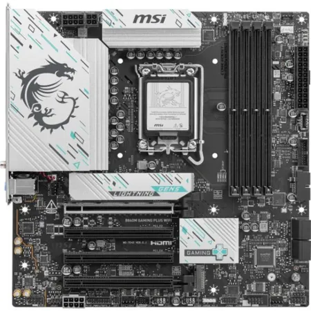 MSI B860M Gaming Plus WiFi LGA 1851 DDR5 mATX Gaming Motherboard