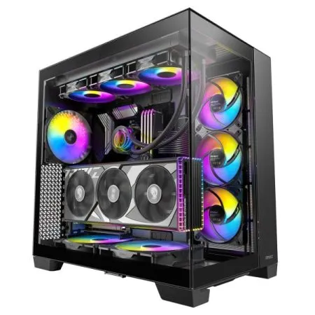 Antec C8 ARGB EATX Comptabile Full Tower Cabinet Black with 2 x 160MM & 1 x 140MM ARGB Pre-Installed Fans