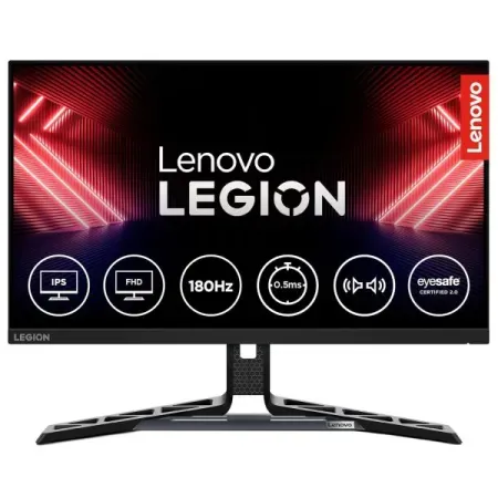 LENOVO Legion R25I-30 25 Inch FHD 180Hz IPS Panel 99% SRGB 0.5MS AMD Freesync Gaming Monitor